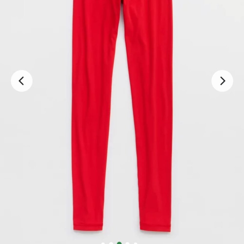 Aerie Real Me Offline Matching Set Red Size Mediu… - image 4